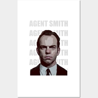 Agent Smith Vector Art Posters and Art